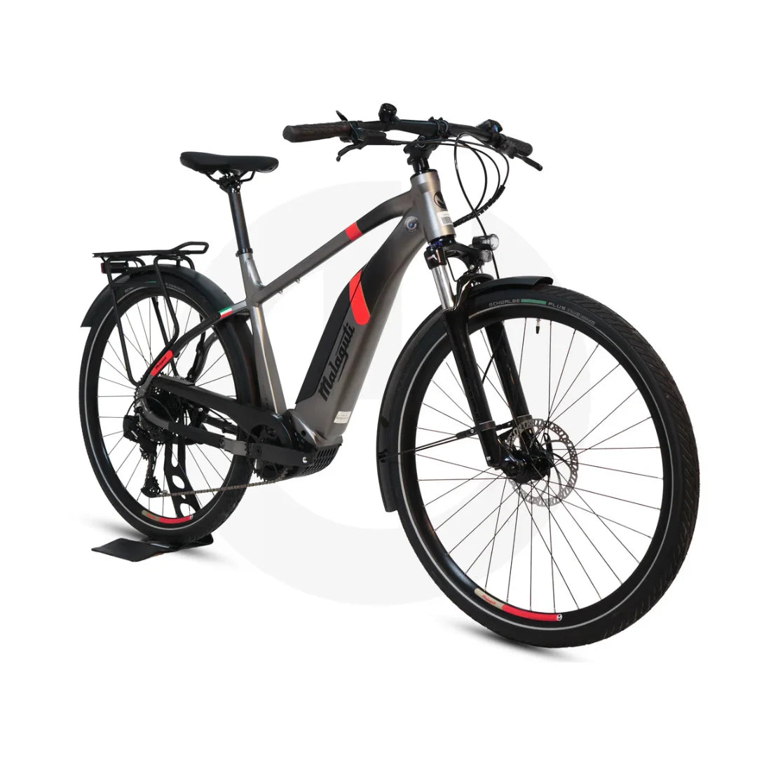 e bike trekking 85 nm Malaguti Carezza TR 4.0 Electric Bike: 120 km, motor – Herbst‑Radtour Ausrüstung – ROCKBROS-DE E-MTB Marathon-Tour (100-120mm) Couleur:Lila