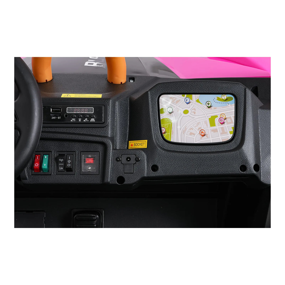 Otroški buggy na akumulator Arctic Cat WILDCAT XX – Roza