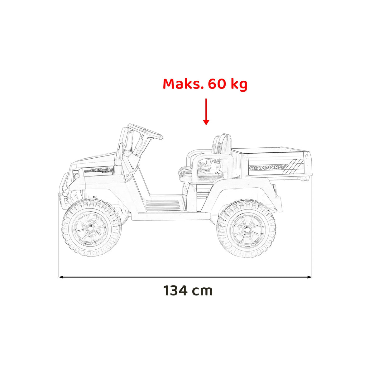 Champion Pick-Up Vehicle