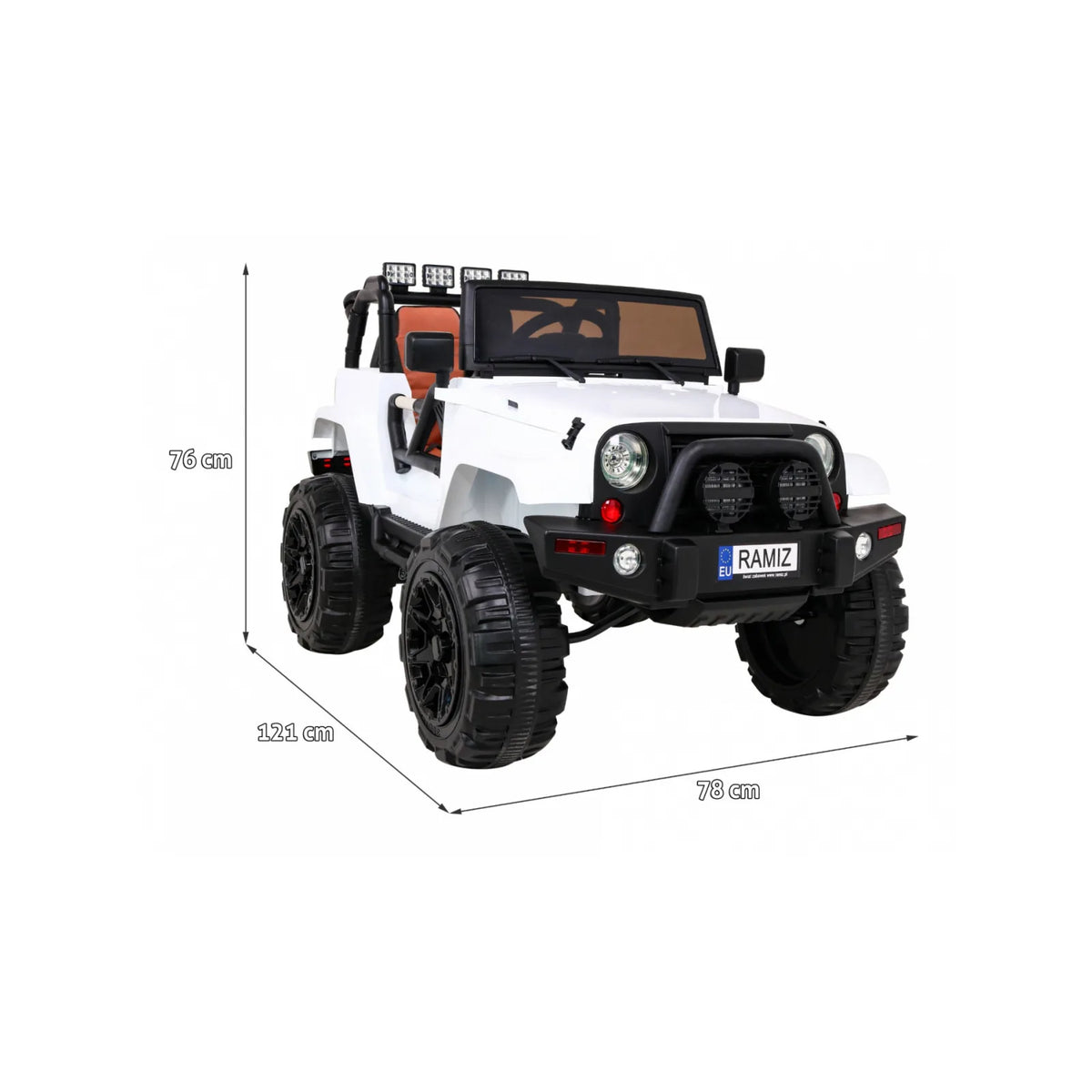 Otroški električni terenec Jeep All Terrain