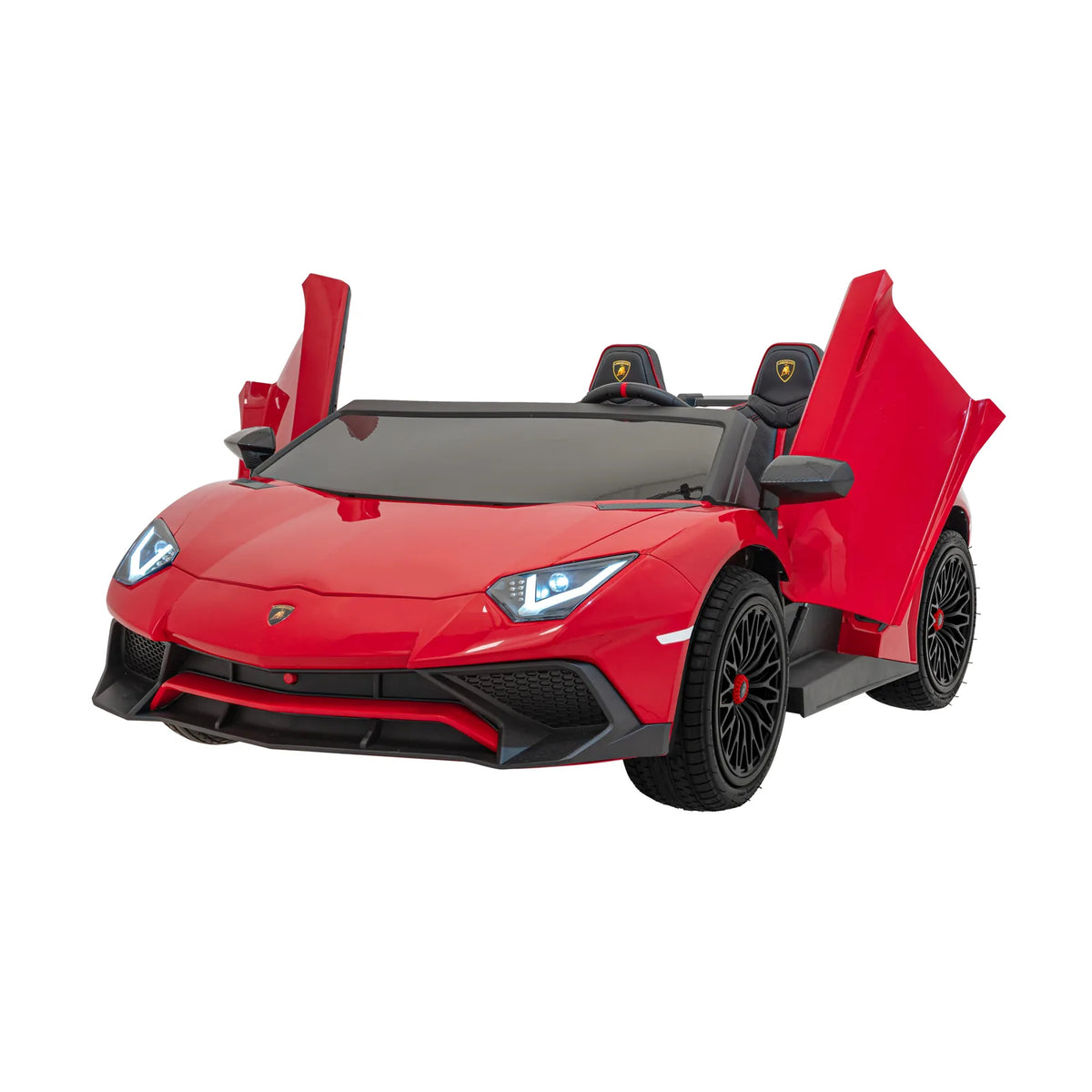 Otroški električni avto Lamborghini Aventador SV STRONG – Rdeča