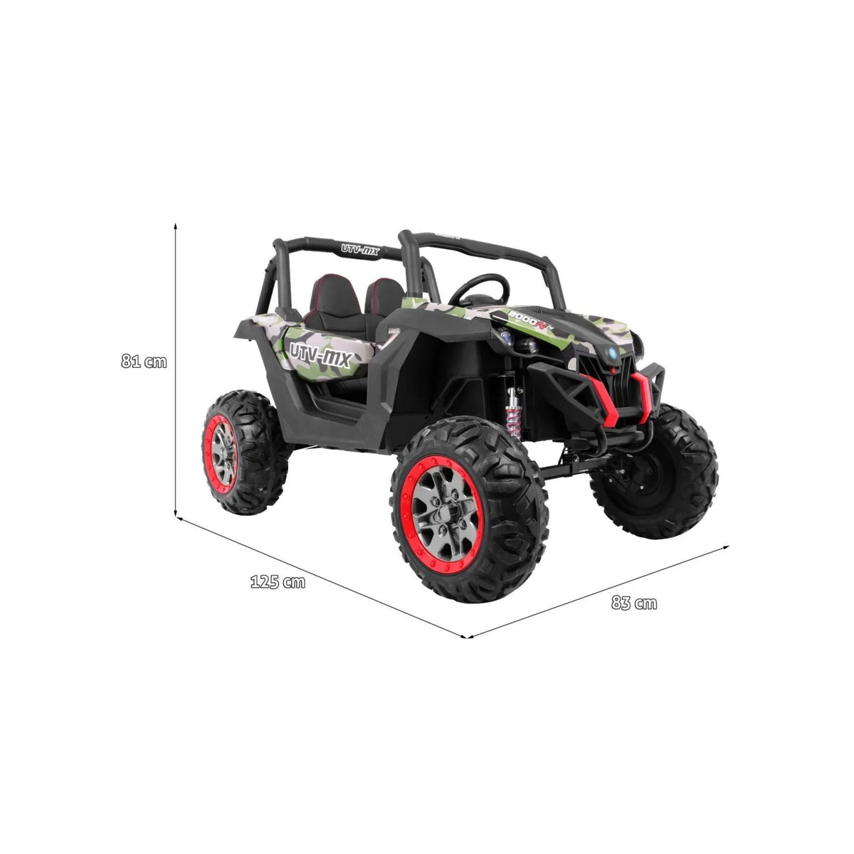 Ride on car Buggy SuperStar 4 x 4-MP4