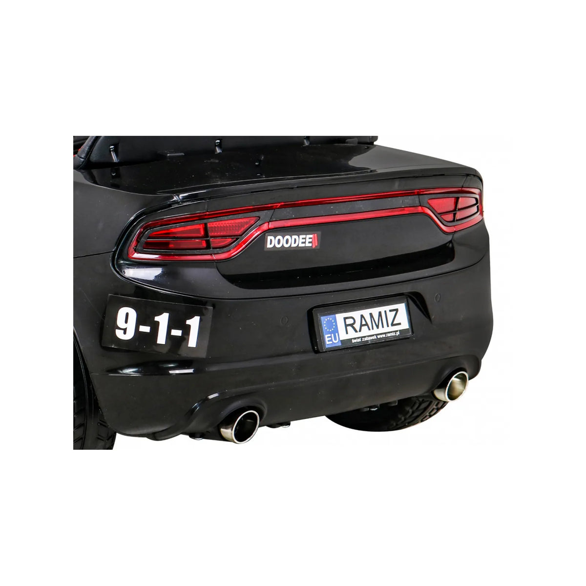 Otroški policijski električni avto Super Police