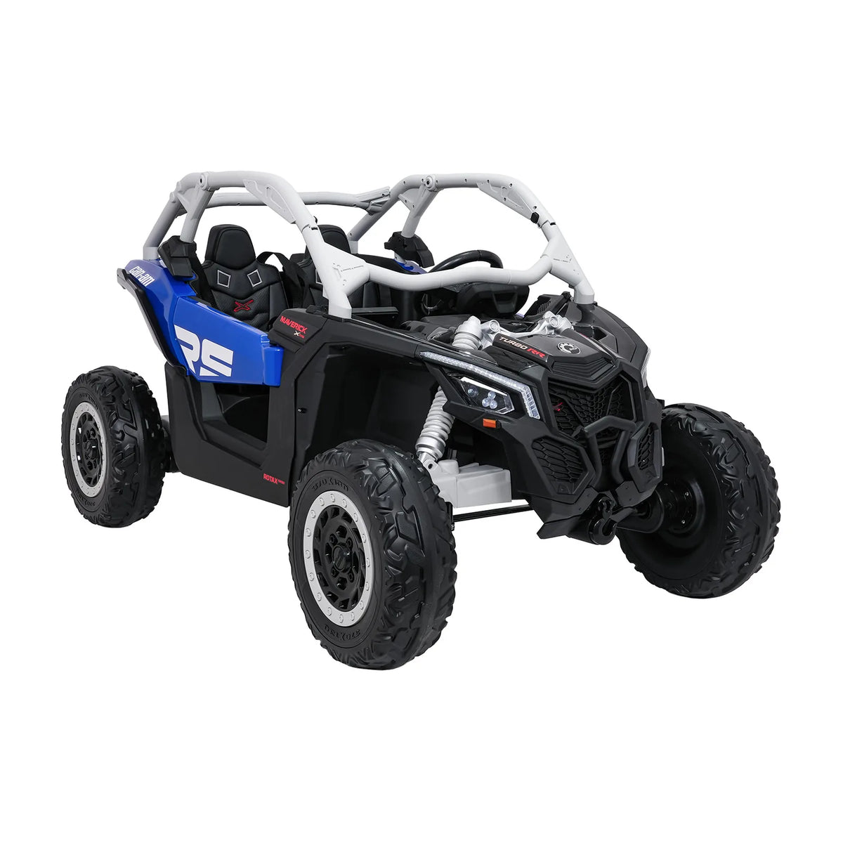Otroški buggy na akumulator Maverick Turbo RR – Modra s sivimi platišči
