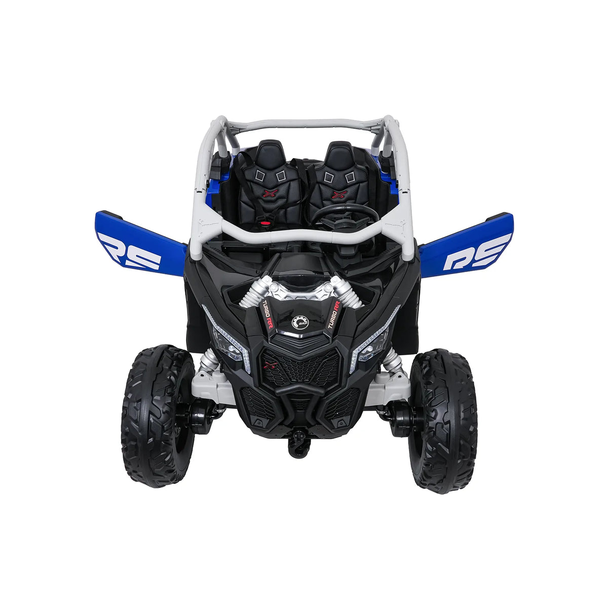 Otroški buggy na akumulator Maverick Turbo RR – Modra s sivimi platišči