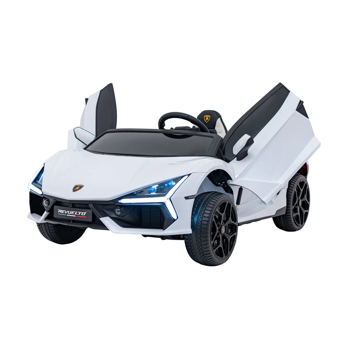 Otroški avto na akumulator Lamborghini Revuelto XL – Bela