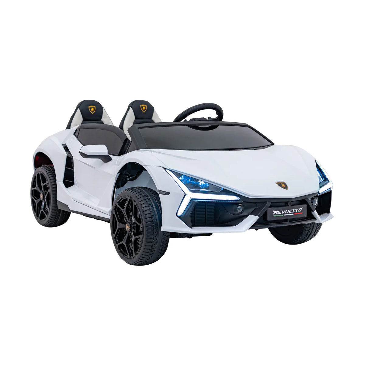 Otroški avto na akumulator Lamborghini Revuelto XL – Bela