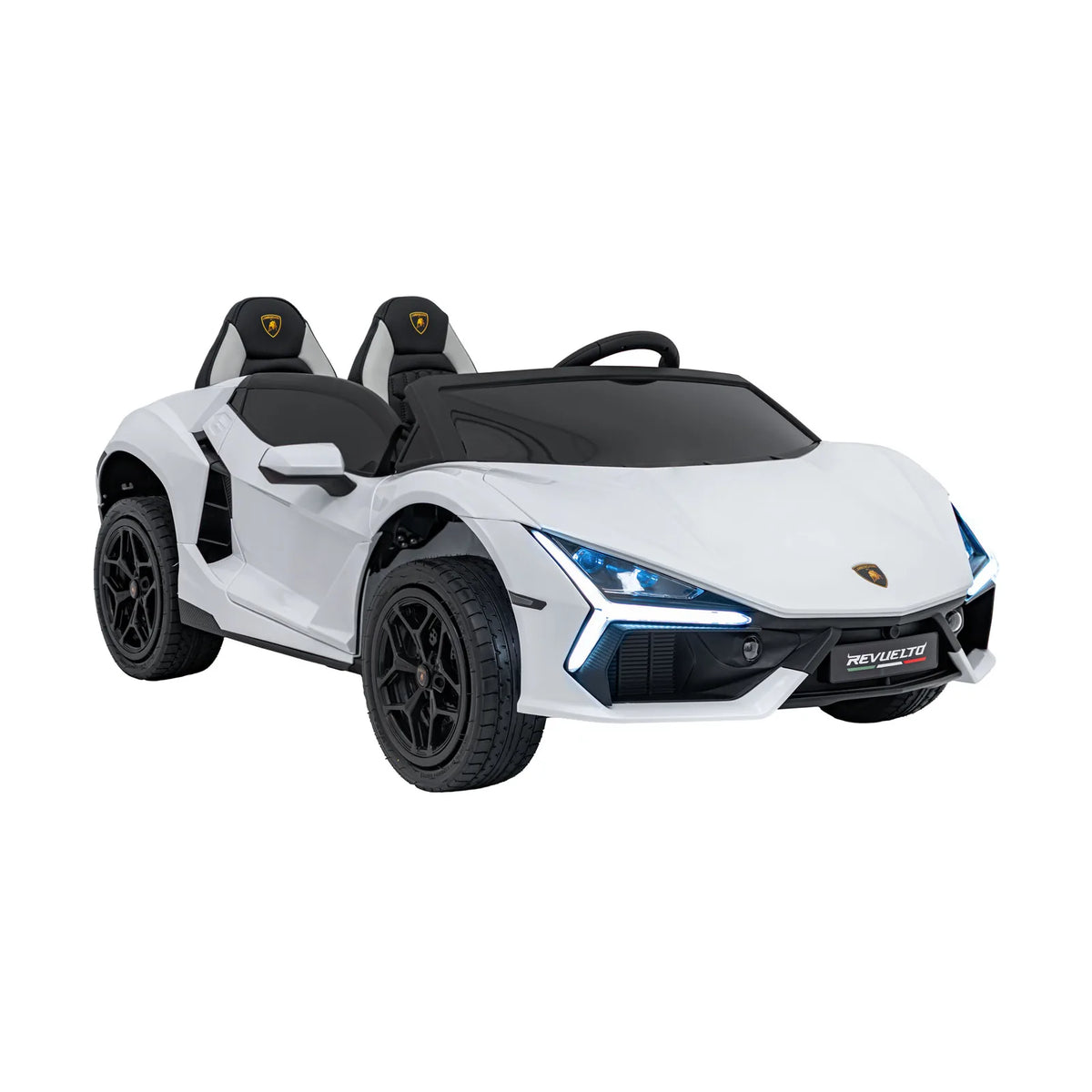 Otroški električni avto Lamborghini Revuelto XL STRONG – Bela