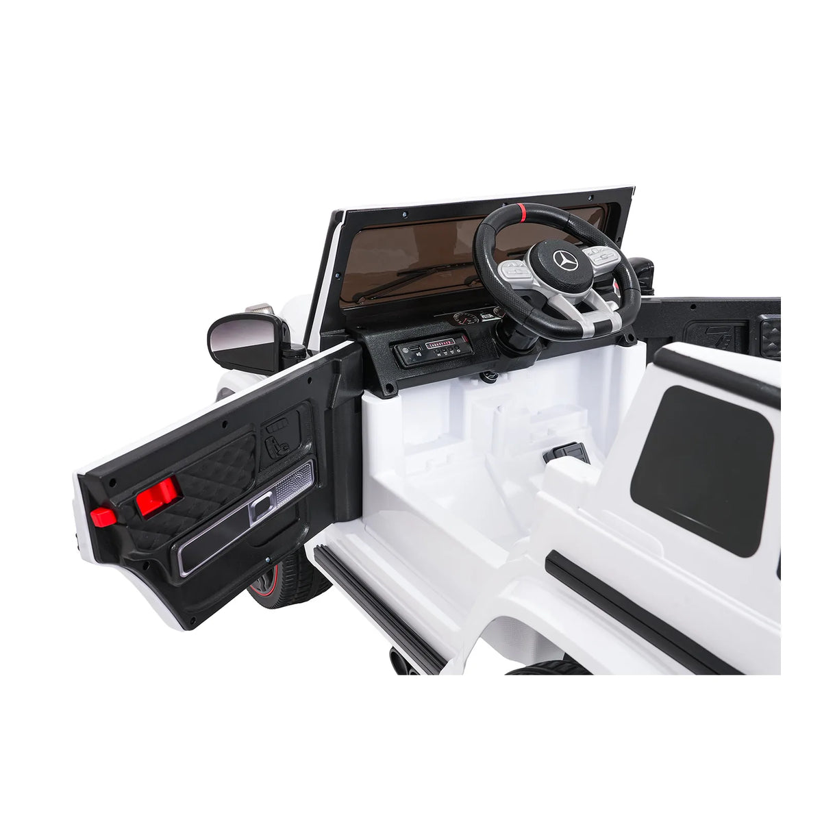 Otroški električni avto Mercedes G63 AMG LIFT – Bela