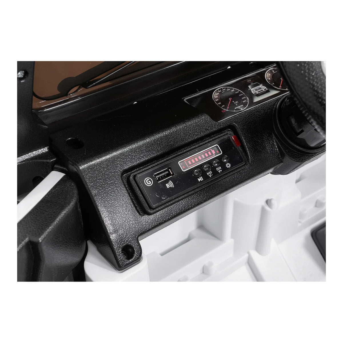 Otroški električni avto Mercedes G63 AMG LIFT – Bela