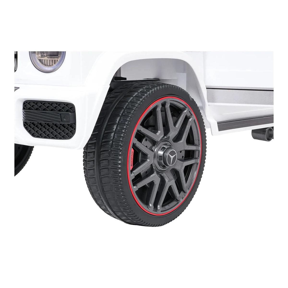 Otroški električni avto Mercedes G63 AMG LIFT – Bela
