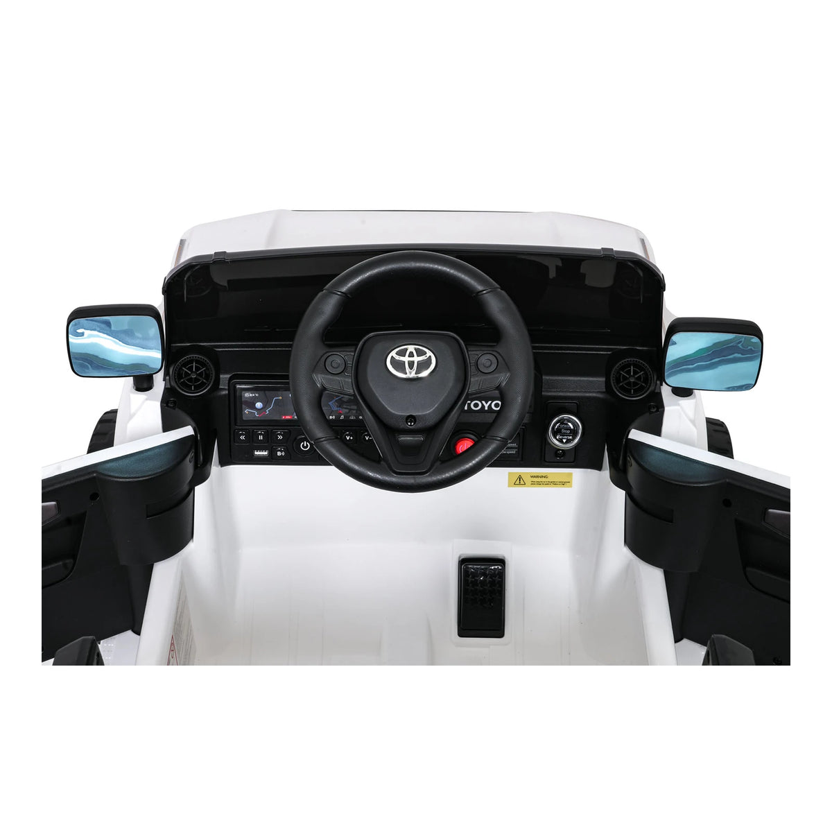 Otroški avto na akumulator Toyota Land Cruiser PRADO – Bela