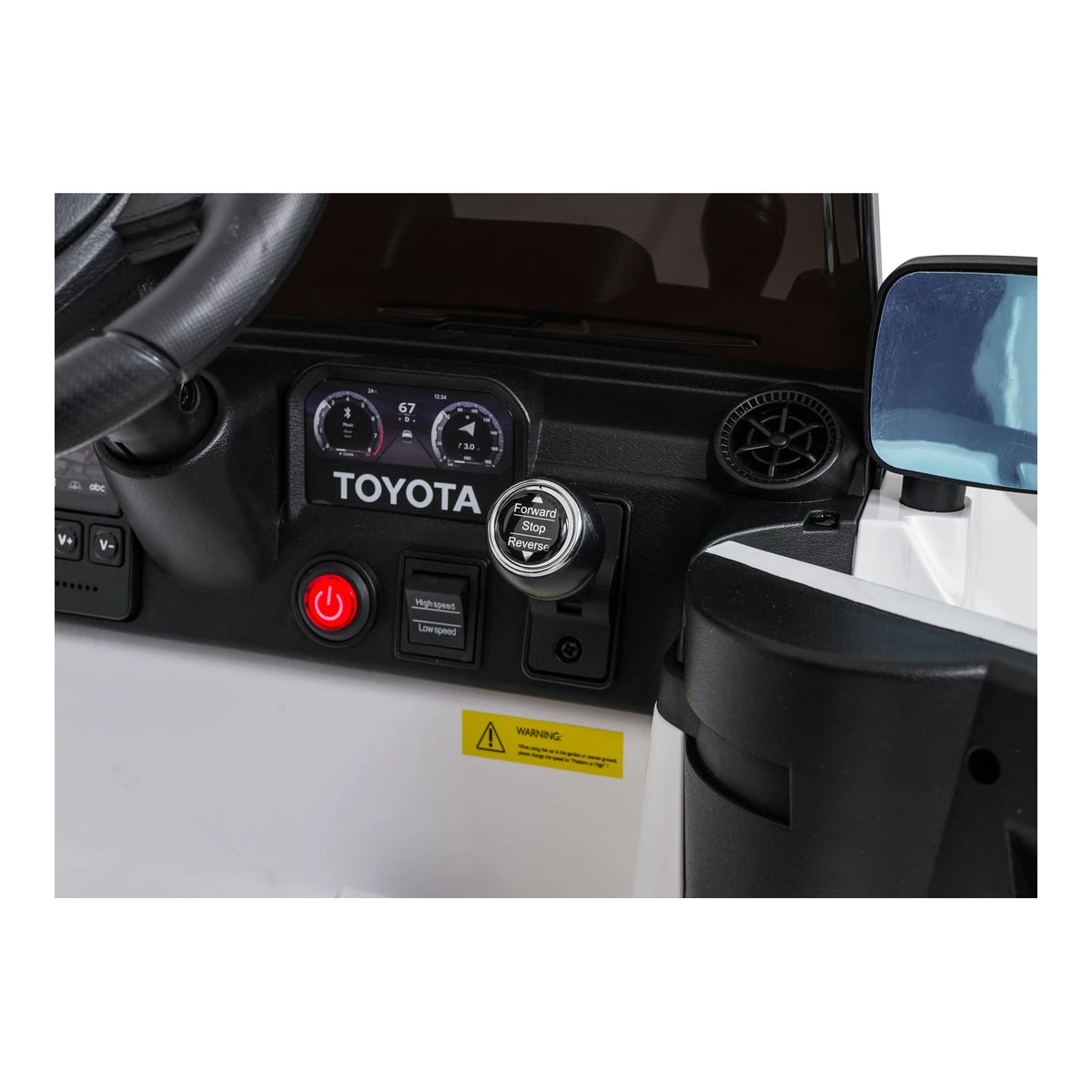 Otroški avto na akumulator Toyota Land Cruiser PRADO – Bela