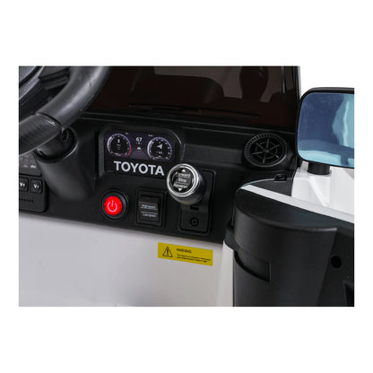Otroški avto na akumulator Toyota Land Cruiser PRADO – Bela