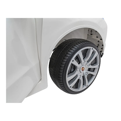 Otroški avto na akumulator Porsche Cayenne S 12 V – lakirana bela – Bela (lakirana)