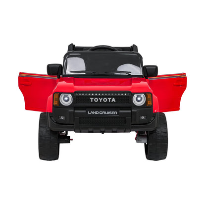 Otroški avto na akumulator Toyota Land Cruiser PRADO – Rdeča