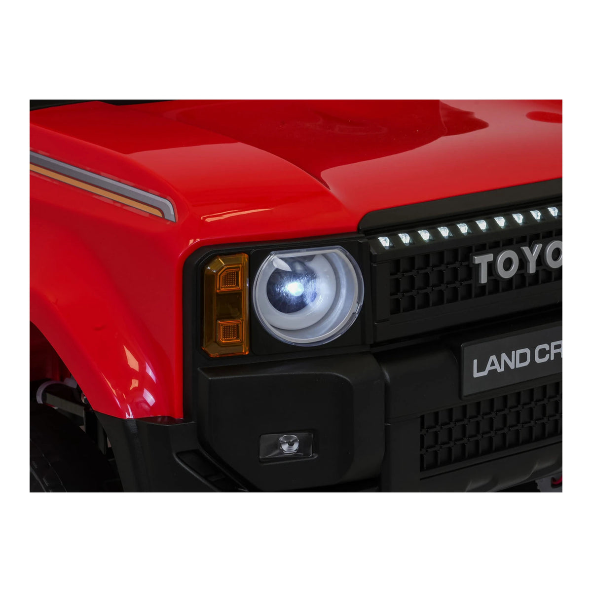 Otroški avto na akumulator Toyota Land Cruiser PRADO – Rdeča