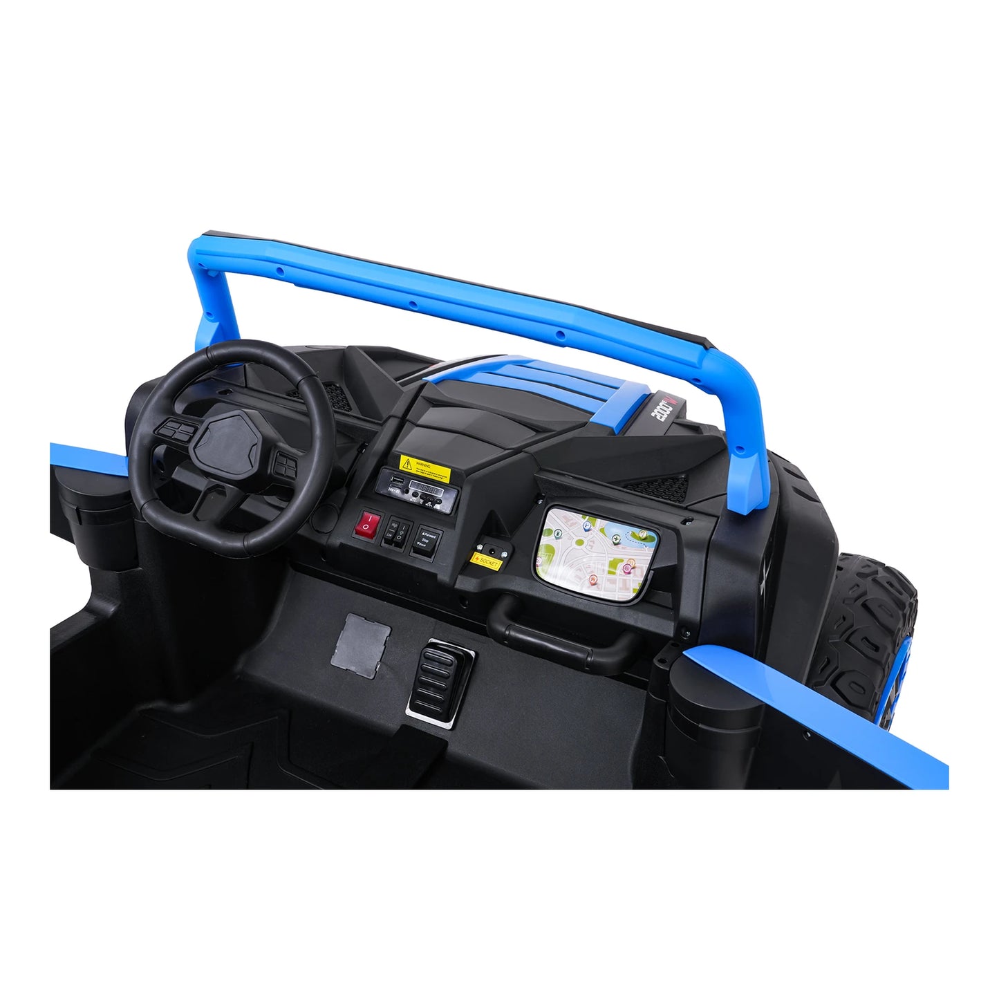 Otroški buggy na akumulator RAMIZ ATV Racing 4x4 (24 V) – Modra