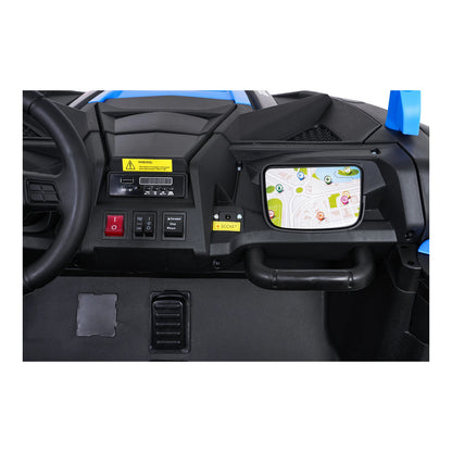 Otroški buggy na akumulator RAMIZ ATV Racing 4x4 (24 V) – Modra