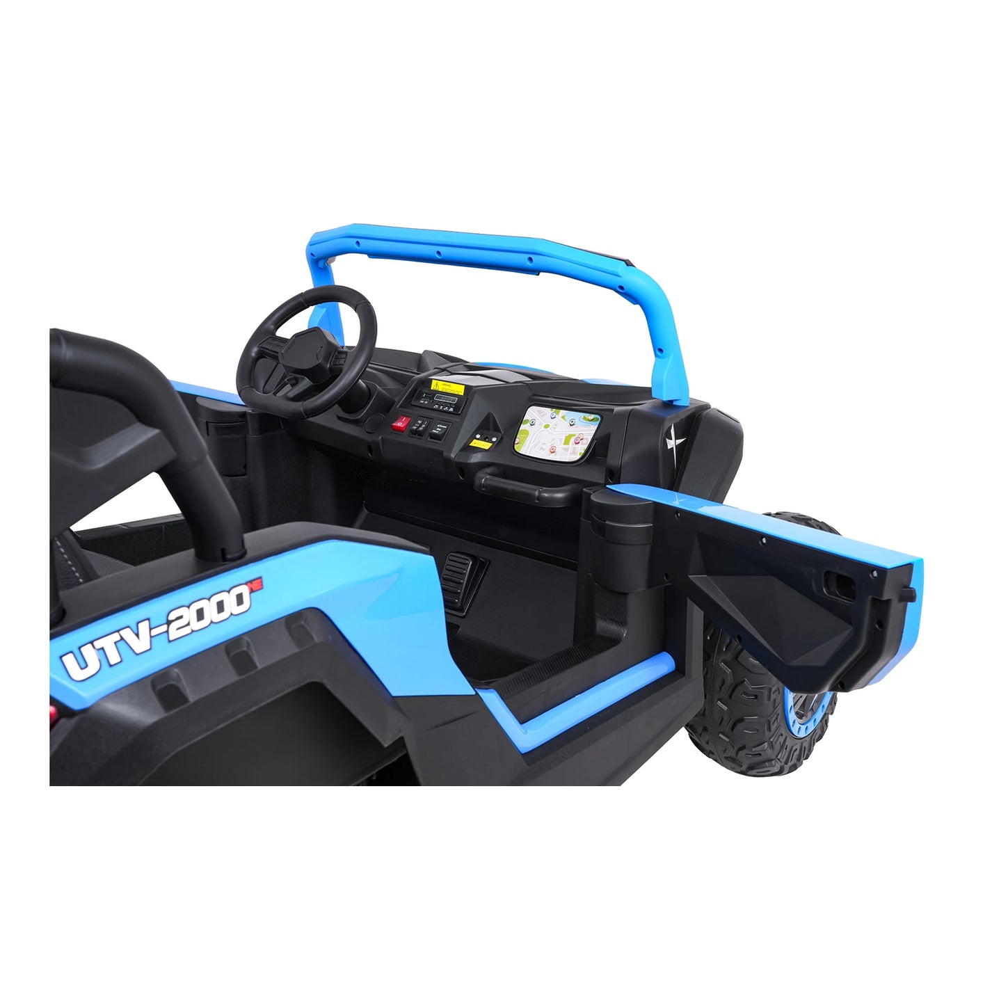 Otroški buggy na akumulator RAMIZ ATV Racing 4x4 (24 V) – Modra