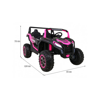 Otroški buggy na akumulator RAMIZ ATV Racing 4x4 (24 V) – Roza