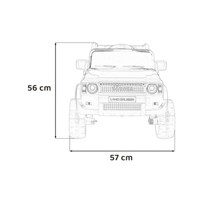 Otroški avto na akumulator Toyota Land Cruiser PRADO – Modra