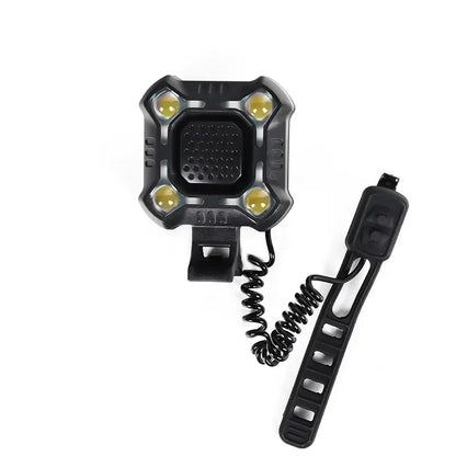 Electric horn with front light 140dB for electric scooter or bike