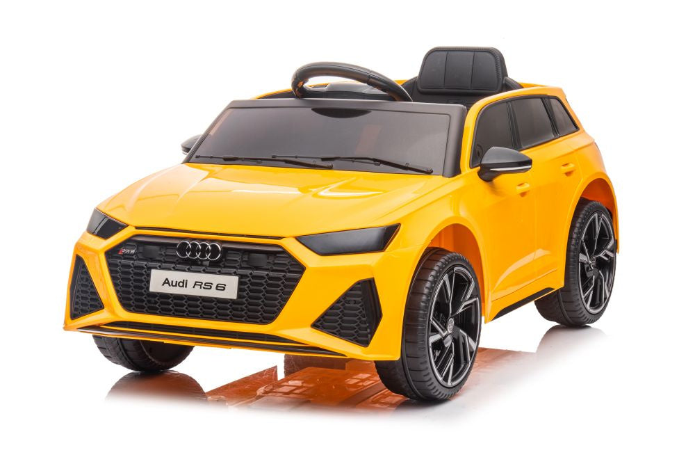 Otroški avto na akumulator Audi RS6 BRD-2118 – rumena, pogled 3
