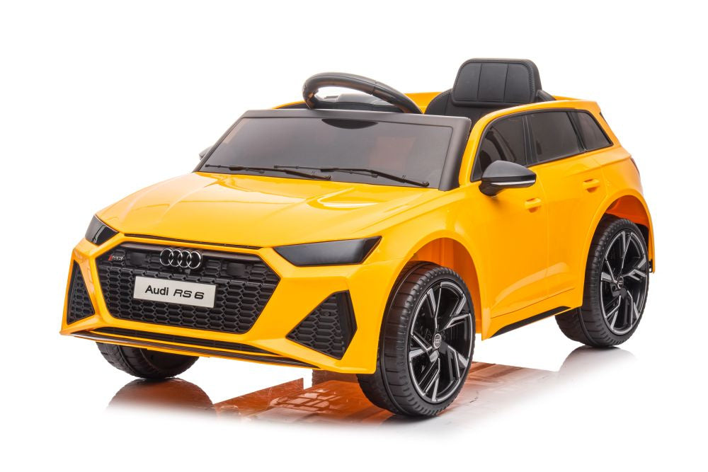 Otroški avto na akumulator Audi RS6 BRD-2118 – rumena, pogled 4
