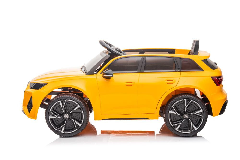 Otroški avto na akumulator Audi RS6 BRD-2118 – rumena, pogled 5