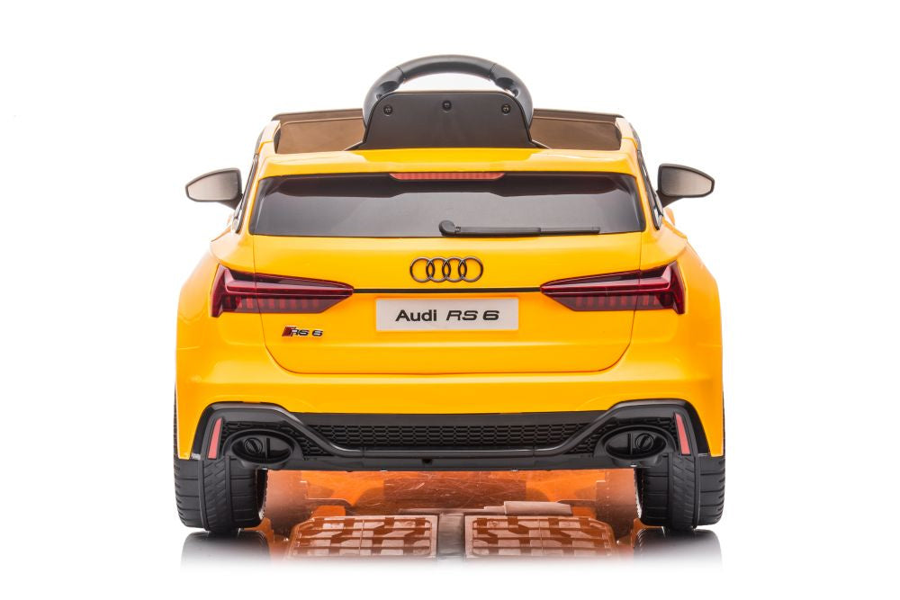 Otroški avto na akumulator Audi RS6 BRD-2118 – rumena, pogled 7
