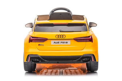 Otroški avto na akumulator Audi RS6 BRD-2118 – rumena, pogled 7
