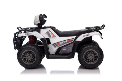 Otroški štirikolesnik na akumulator JC915 Mini 12 V – bela, pogled 5