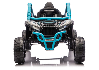 Otroški avto na akumulator Kawasaki JS330 24V – črno-modra, pogled 5