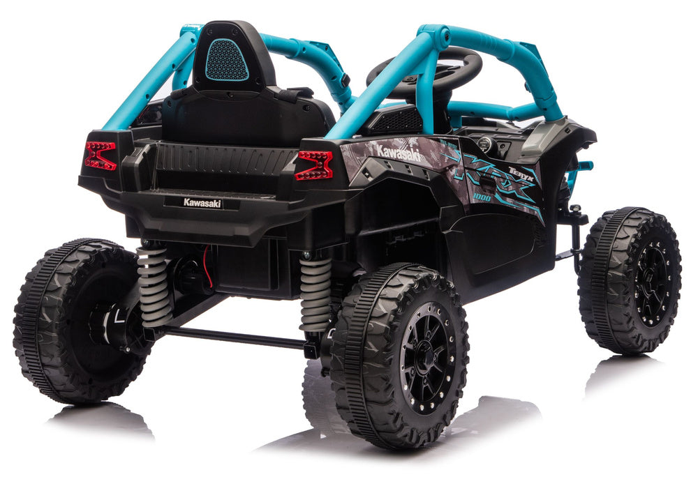 Otroški avto na akumulator Kawasaki JS330 24V – črno-modra, pogled 4