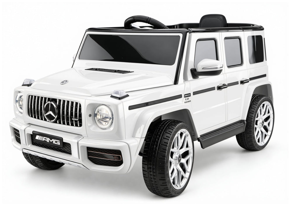 Otroški avto na akumulator Mercedes G63 S306-1 – bela, pogled 2