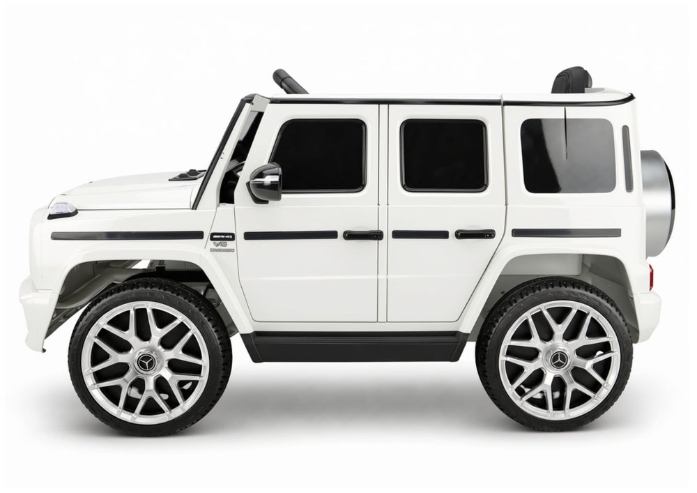 Otroški avto na akumulator Mercedes G63 S306-1 – bela, pogled 4