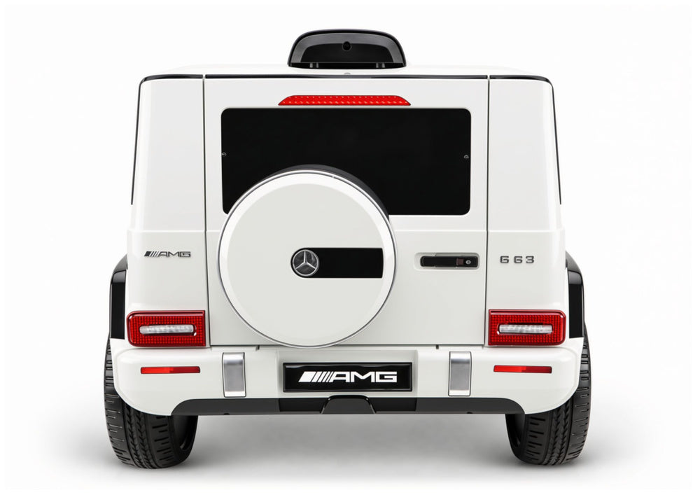 Otroški avto na akumulator Mercedes G63 S306-1 – bela, pogled 5
