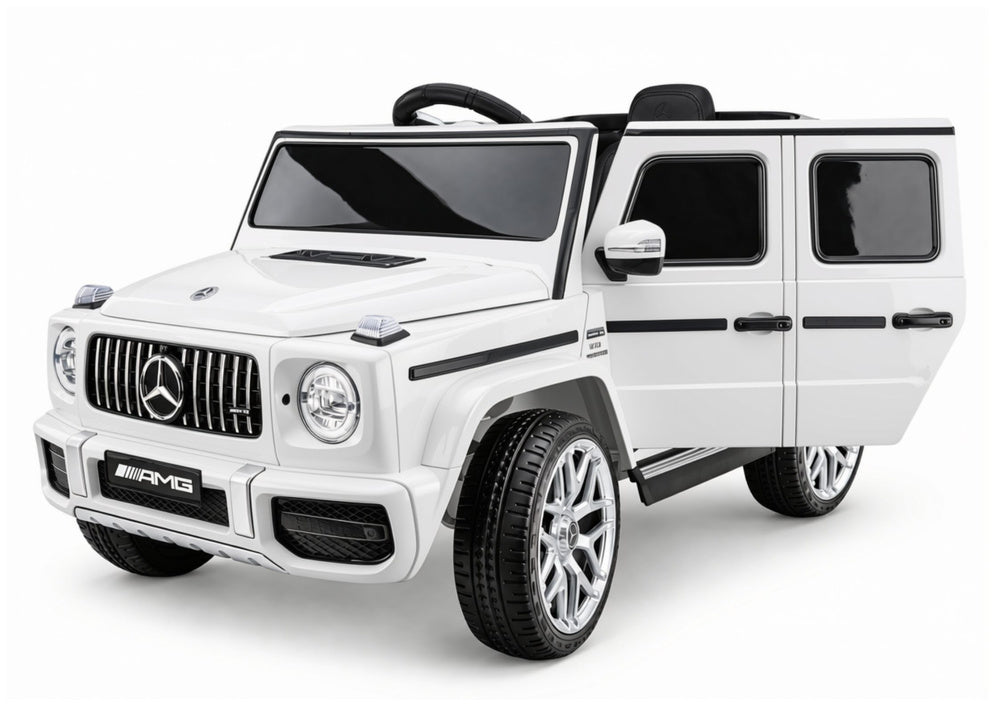 Otroški avto na akumulator Mercedes G63 S306-1 – bela, pogled 6