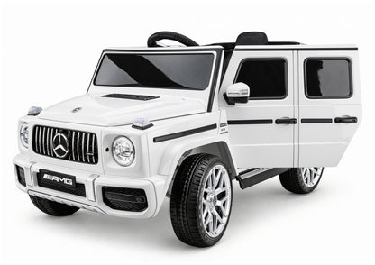 Otroški avto na akumulator Mercedes G63 S306-1 – bela, pogled 6