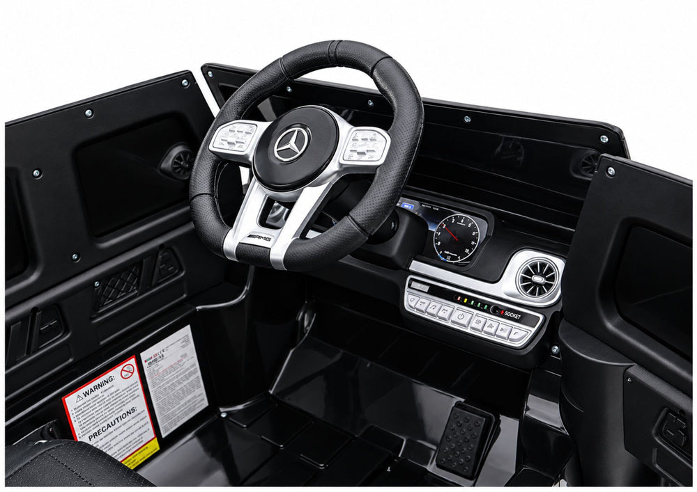 Otroški avto na akumulator Mercedes G63 S306-1 – bela, pogled 8