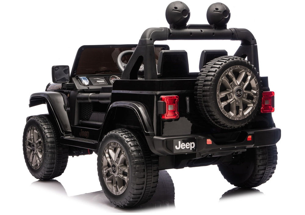 Otroški avto na akumulator Jeep Rubicon DK-JWR556 24V 4x4 – črna, pogled 5