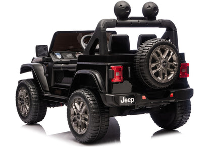 Otroški avto na akumulator Jeep Rubicon DK-JWR556 24V 4x4 – črna, pogled 5