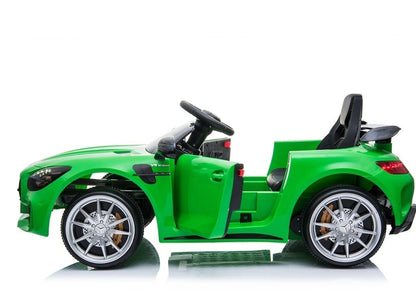 Otroški avto na akumulator Mercedes GTR 12V – zelena, pogled 6