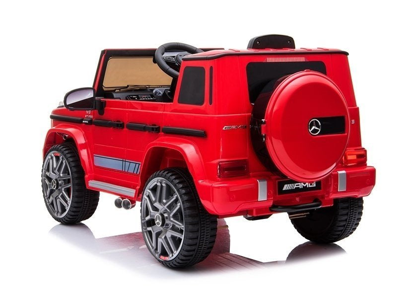 Otroški avto na akumulator Mercedes G63 AMG 12V – rdeča, pogled 4