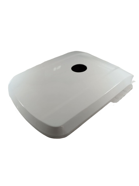 Top cover under seat white Veleco SHARPY
