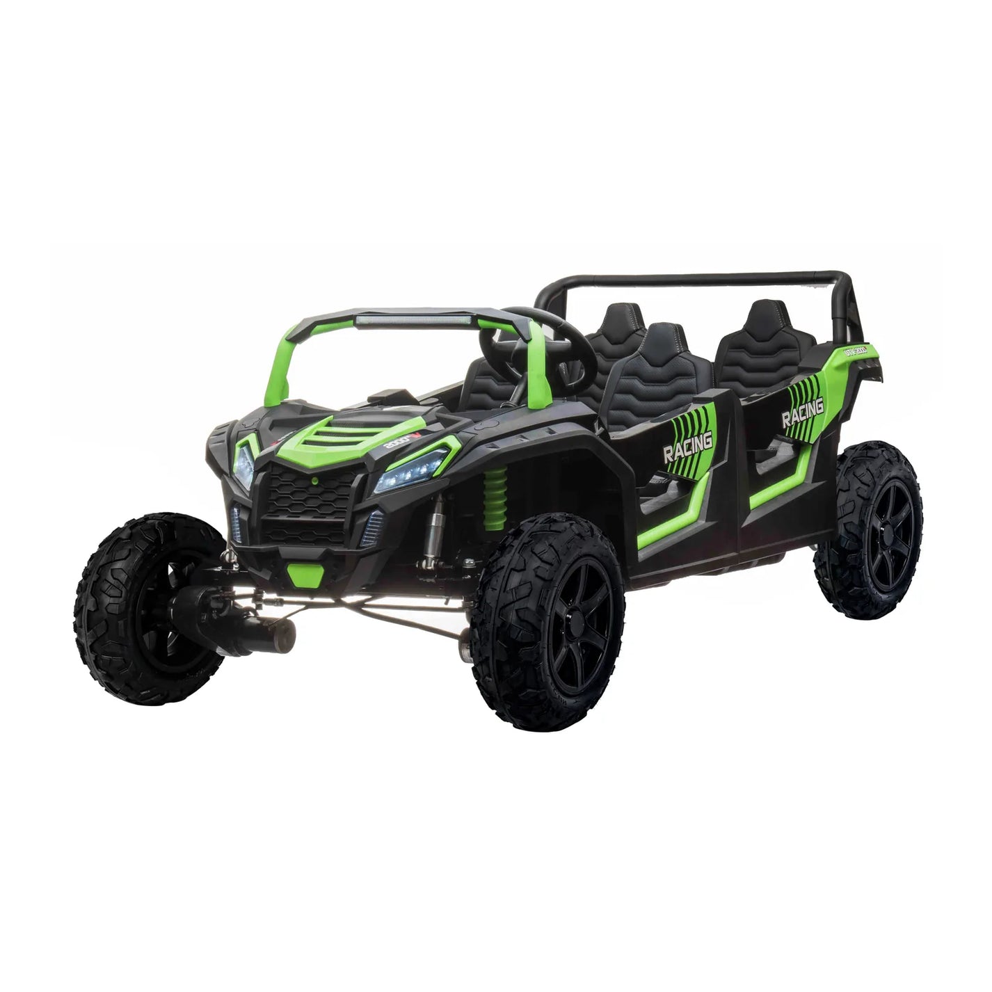 Štirisedežni otroški buggy na akumulator UTV2000 Li-ion – Zelena