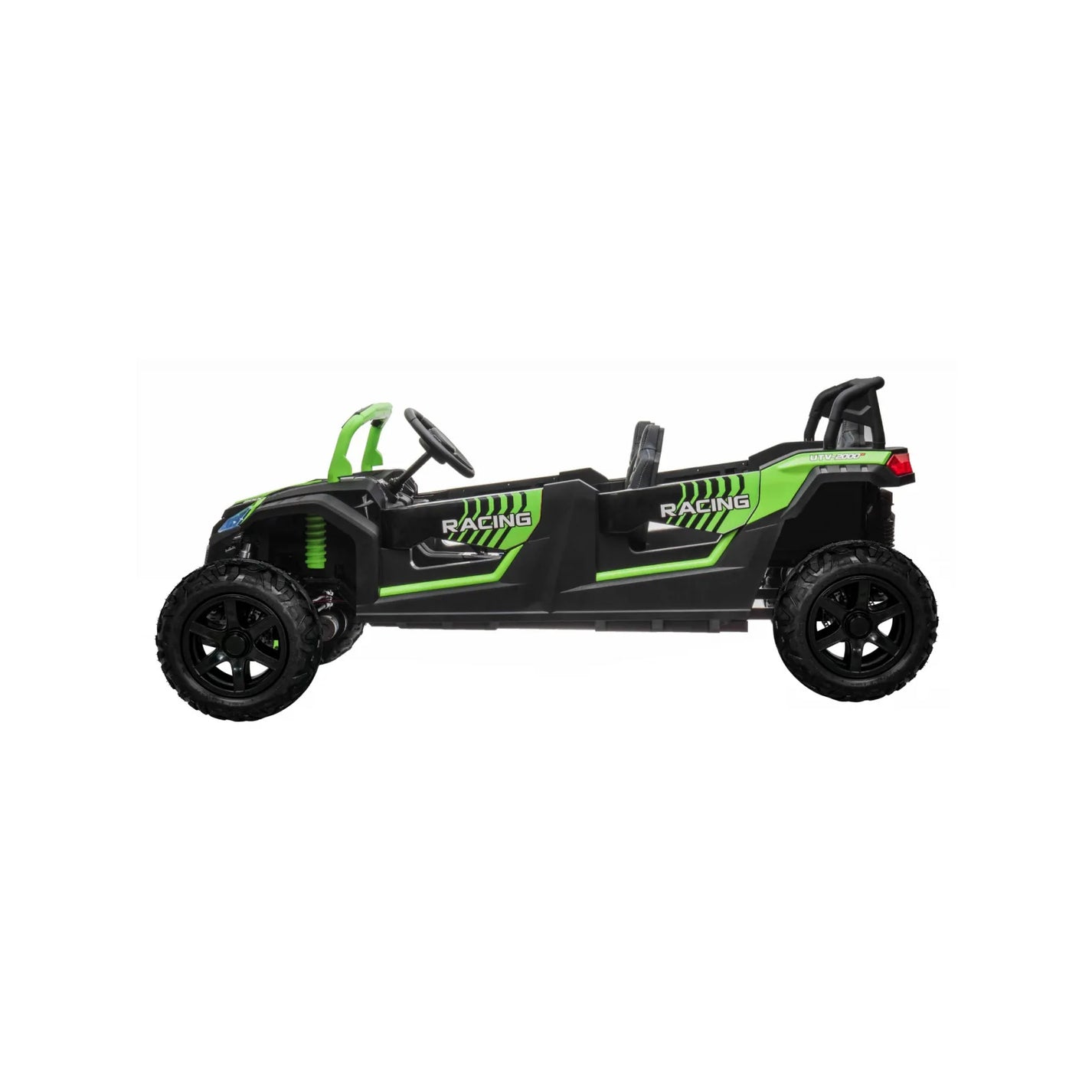 Štirisedežni otroški buggy na akumulator UTV2000 Li-ion – Zelena