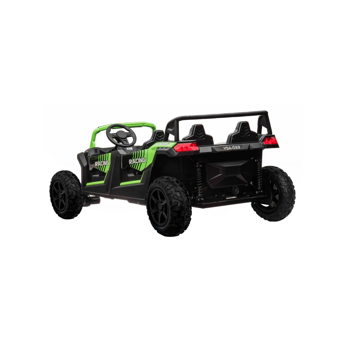 Štirisedežni otroški buggy na akumulator UTV2000 Li-ion – Zelena