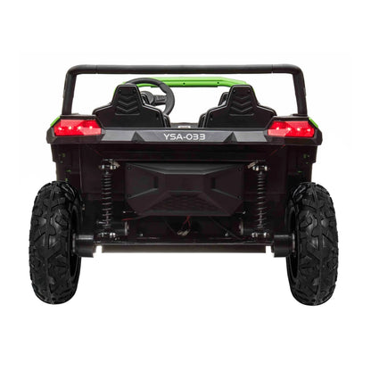 Štirisedežni otroški buggy na akumulator UTV2000 Li-ion – Zelena